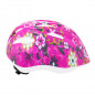 CASQUE VELO ENFANT NEWTON FLOWER ROSE-BLANC AVEC LOCK TAILLE 48-52 (VENDU EN BOITE)