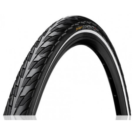 PNEU CONTINENTAL CONTACT 26x1.75 RÉFLÉCHISSANT NOIR - 1013150000 - 4019238761290
