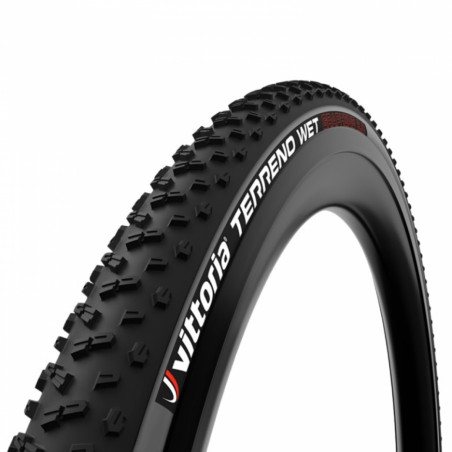Pneu gravel 700 x 40 Vittoria terreno wet graphene 2.0 noir tubeless ready ts (40-622)