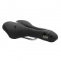 SELLE ROYAL LOISIR ELLIPSE AVEC TROU CENTRAL NOIR FEMME 260x197mm MATERIAU DOUBLE COUCHE