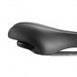 SELLE ROYAL LOISIR ELLIPSE AVEC TROU CENTRAL NOIR FEMME 260x197mm MATERIAU DOUBLE COUCHE