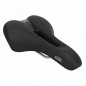 SELLE ROYAL LOISIR ELLIPSE AVEC TROU CENTRAL NOIR HOMME 276x180mm MATERIAU DOUBLE COUCHE