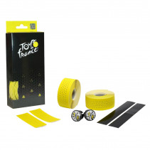 Ruban de guidon tour de france confort jaune perforee