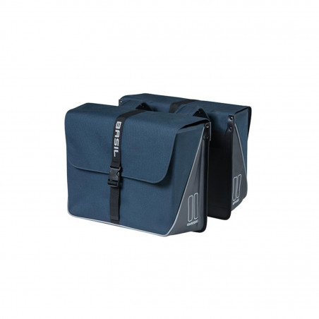 SACOCHES BASIL FORTE RÉFLÉCHISSANTES BLEUES IMPERMÉABLE 35L - 17778 - 8715019177781
