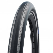 PNEU CITY 16 X 1.75 SCHWALBE TRACER NOIR TR (47-305) FLANC REFLEX