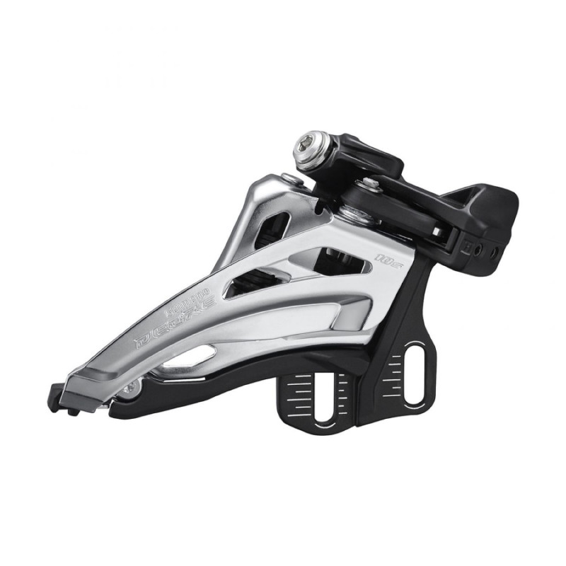 Derailleur vtt avant Shimano deore m4100 2x10 montage sur boitier tirage avant