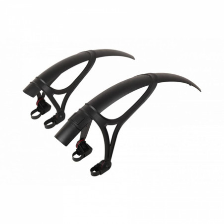 GARDE BOUE ROUTE/GRAVEL 700/650C/28 ZEFAL SHIELD G50 NOIR FIX UNIVERS. ADAPT. 3 BAVETTES