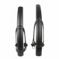 GARDE BOUE ROUTE/GRAVEL 700/650C/28 ZEFAL SHIELD G50 NOIR FIX UNIVERS. ADAPT. 3 BAVETTES