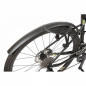 GARDE BOUE ROUTE/GRAVEL 700/650C/28 ZEFAL SHIELD G50 NOIR FIX UNIVERS. ADAPT. 3 BAVETTES