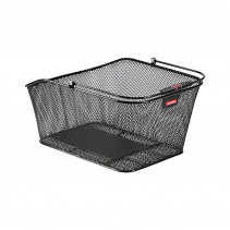 PANIER ARRIERE ACIER NID ABEILLE CITY KLICKFIX KORBKLIP NOIR AVEC FIXATION