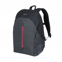 SACOCHE ARRIERE SAC A DOS VELO LATERALE BASIL B-SAFE NORDLICHT GRIS GRAPHITE 13L WATERPROOF FIXATION HOOK SUR PORTE BAGAGE
