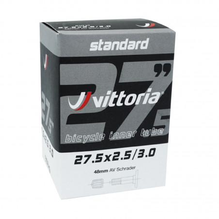 CHAMBRE A AIR VELO VITTORIA 27.5 x 2.5/3.0 VALVE PRESTA 48MM