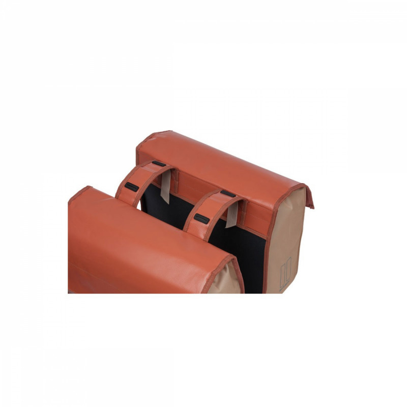 Basil Urban Load sacoche double, 48-53L, ,terra red/rose
