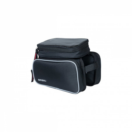Basil Sport Design sacoche double M tube cadre, 1.5L, noir