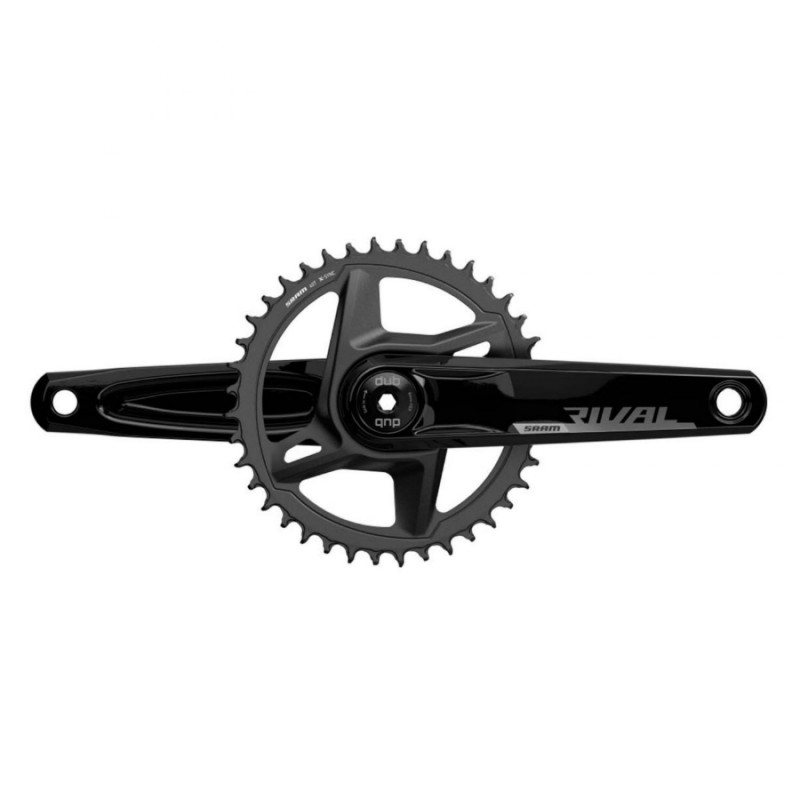PEDALIER ROUTE SRAM 12V. RIVAL ALU GRAVEL AXE INTEGRE DUB 172.5mm 46dts (SANS CUVETTES)