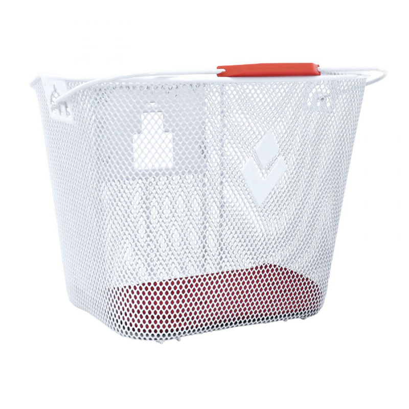 PANIER AVANT ACIER NID ABEILLE HAPO-G BLANC ( cm)  -VENDU AVEC FIXATION DMTS VAE - E-BIKE
