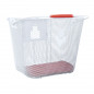 PANIER AVANT ACIER NID ABEILLE HAPO-G BLANC ( cm)  -VENDU AVEC FIXATION DMTS VAE - E-BIKE
