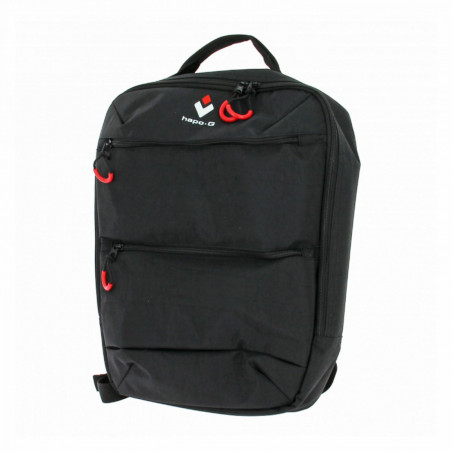 SACOCHE AVANT SAC A DOS VELO HAPO-G NOIR 13L FIXATION CINTRE DMTS