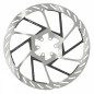 Disque de frein vtt 6 trous Sram hs2 220mm argent (bord arrondi)