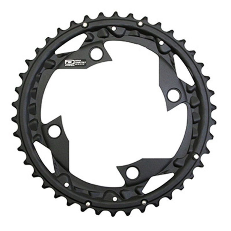 PLATEAU VTT 4BRA D.104 POUR SHIMANO SLX M660-M670-XT M780 TRIPLE 42DTS EXTERIEUR ORIGINE 9-10V.