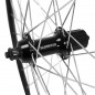 Roue route 700 elan arriere cfx noir moyeu Shimano 2400 cassette 10-9-8v.