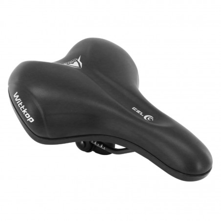 SELLE CITY - TREKKING WITTKOP GEL InMOULD LADY NOIR 250x190mm AVEC CHARIOT (SUR CARTE)