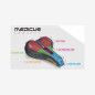 SELLE ROUTE - VTT WITTKOP GEL TWIN MEDICUS 7.0 NOIR 270x130mm MEMOIRE DE FORME (SUR CARTE)