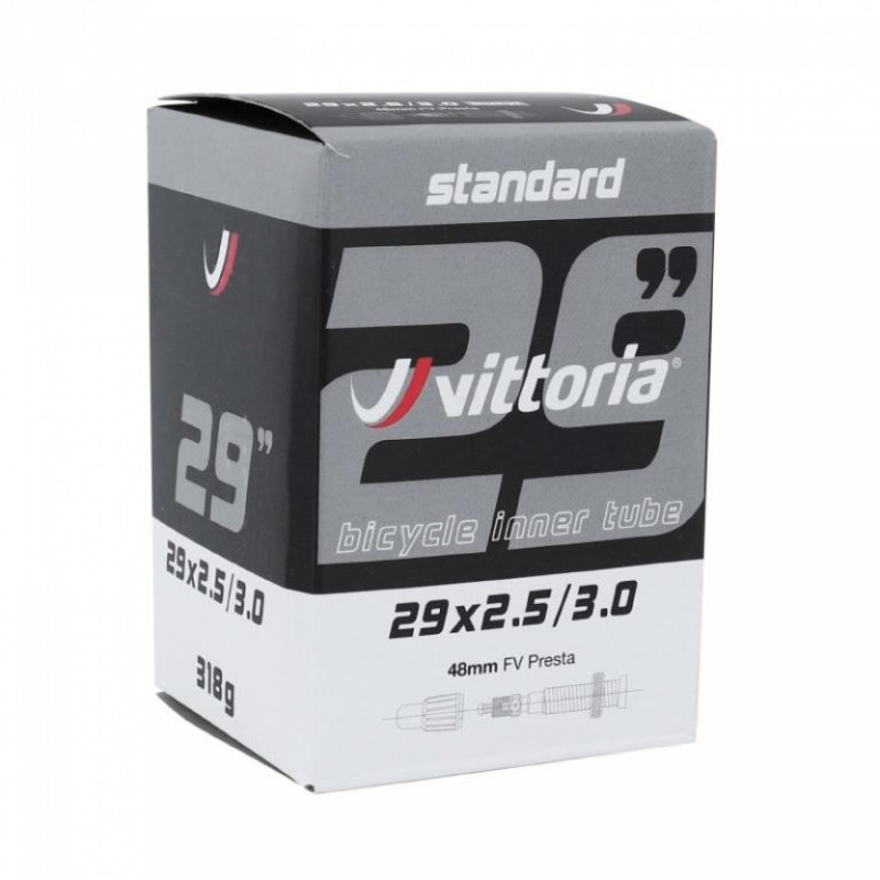 CHAMBRE A AIR VELO 29 x 2.50-3.00 VITTORIA VALVE PRESTA CHAMBRE A AIR VELO 29 x 2.50-3.00 VITTORIA VALVE PRESTA