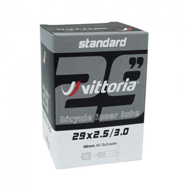 CHAMBRE A AIR VITTORIA 29 x 2.50-3.00 VALVE SCHRADER 48MM CHAMBRE A AIR VITTORIA 29 x 2.50-3.00 VALVE SCHRADER 48MM