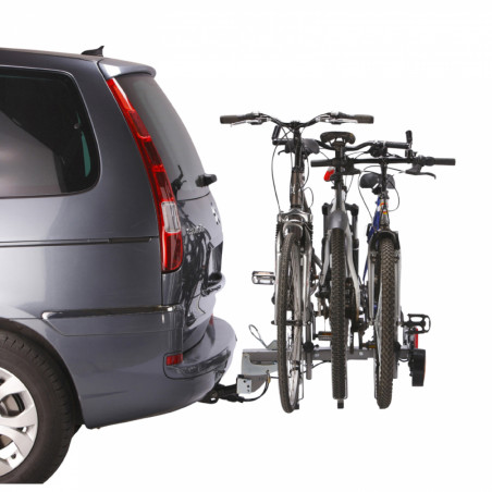 PORTE VELO PLATEFORME MOTTEZ MARS POUR 3 VELOS INCLINABLE -FABRICATION FRANCAISE HOMOLOGUE CE - CHARGE MAXI 54KGS