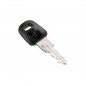 ANTIVOL VELO CHAINE A CLE AXA ABSOLUTE DIAM 5mm L1.10M NOIR - SECURITE NIVEAU 7-15