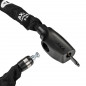 ANTIVOL VELO CHAINE A CLE AXA ABSOLUTE DIAM 5mm L90cm NOIR - SECURITE NIVEAU 7-15