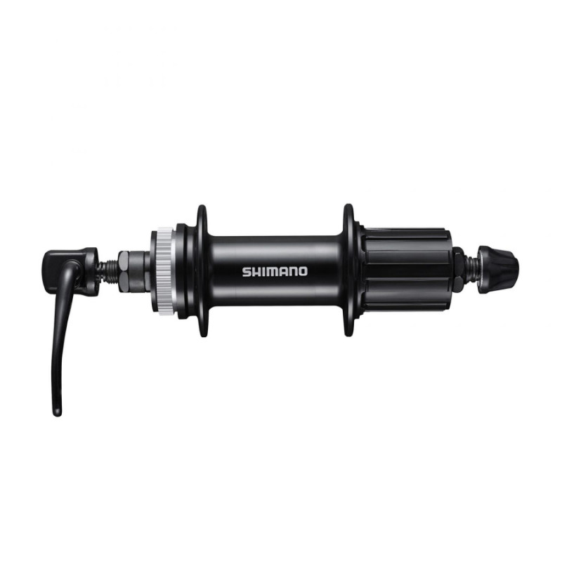 MOYEU VTT SHIMANO MT200 DISC CENTERLOCK NOIR 32T. ARRIERE 11V. POUR BLOCAGE RAPIDE ENTRAXE 141mm (POUR BOOST)