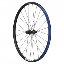 Roue vtt 27.5" Shimano mt500 boost disc centerlock arriere 9-10-11v. noir pneu axe traversant 12-148 - largeur jante exterieur