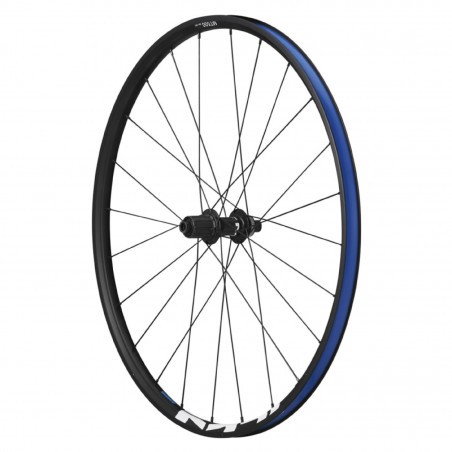 Roue vtt 27.5" Shimano mt500 boost disc centerlock arriere 9-10-11v. noir pneu axe traversant 12-148 - largeur jante exterieur