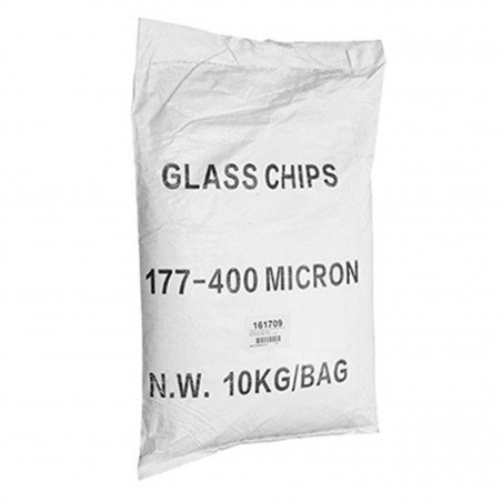 ABRASIF GRANULAT DE VERRE POUR CABINE DE SABLAGE PROFESSIONNEL (SAC 10 Kg)