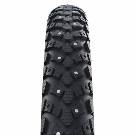 Pneu neige 700 x 40 (29x1.60) Schwalbe winter tr (42-622) renfort flanc reflex - pneu neige et verglas avec 120 clous