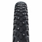 Pneu neige 700 x 40 (29x1.60) Schwalbe winter tr (42-622) renfort flanc reflex - pneu neige et verglas avec 120 clous