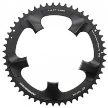 PLATEAU ROUTE 5BRA D.130 POUR SHIMANO ULTEGRA 6700 STRONGLIGHT CT2 51DTS EXTERIEUR COMPATIBLE DURA-ACE 7900 NOIR 10V.