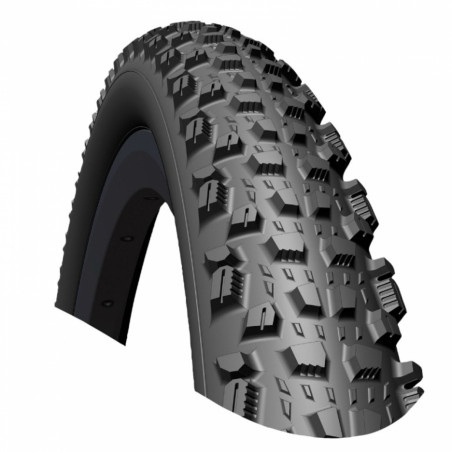 Pneu vtt 29 x 2.25 mitas kratos noir ts tubetype-tubeless ready (57-622) - terrain sec et rocailleux, traction maximale