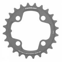 PLATEAU VTT 4BRA D.64 POUR SHIMANO XTR M980 STRONGLIGHT HT3 DOUBLE 24DTS INTERIEUR NOIR (POUR EXTERIEUR 38DTS) NON FILETE 10V.