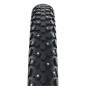 Pneu neige 28-29 x 2.00 Schwalbe winter plus tr (50-622) renfort 5mm flanc reflex - pneu neige et verglas avec 104 clous