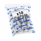 VIS CHC 6 PANS CREUX M10 x 65 mm CHROME (SACHET DE 10 PIECES)