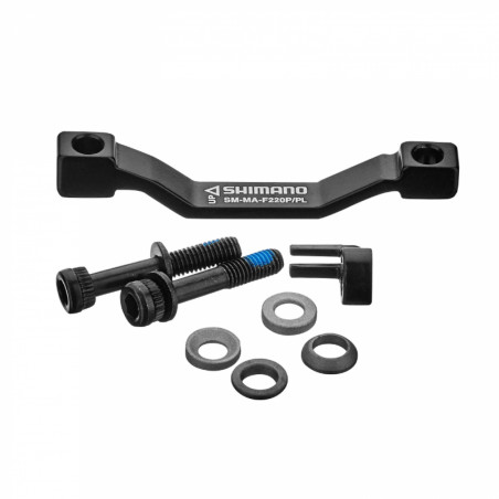 ADAPTATEUR - REHAUSSE FREIN A DISQUE VTT POST-MOUNT SHIMANO AVANT-ARRIERE POUR ADAPTER UN DISQUE 220mm SUR UN SYSTEME 203mm