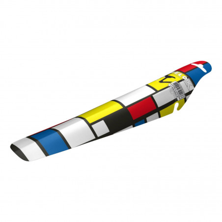 GARDE BOUE ROUTE-VTT CLIPSABLE AR VELOX COLORI MONDRIAN CLIPSABLE SOUS LA SELLE (VENDU A L UNITE)