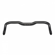 CINTRE ROUTE DEMI RELEVE ERGOTEC RANDONNEUR ER-20 ALU NOIR DIAM 31.8mm L 440-533 mm RELEVE 20 mm (HOMOLOGUE NIVEAU 5)