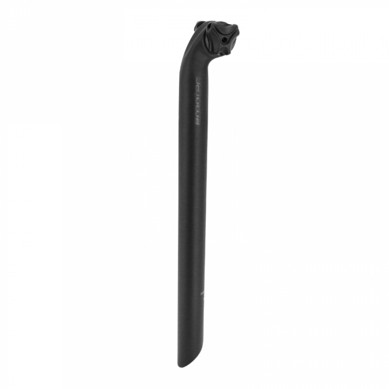 TIGE DE SELLE ROUTE-VTT ERGOTEC VIPER 20 ALUMINIUM NOIR DIAM 31.6 MM L 400 MM RECUL 20 mm (HOMOLOGUE NIVEAU 5)