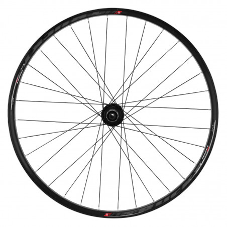 Roue vtt 29" trucky 30 disc arriere noir moy Velox roulement disc 6 trous 11-10v. (compatible tubeless et tubetype) pour axe