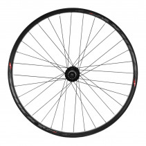 Roue vtt 27.5" trucky 30 disc arriere noir moy Velox boost roulement disc 6 trous 11-10v. (compatible tubeless et tubetype)