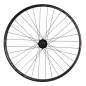 Roue vtt 27.5" trucky 30 disc arriere noir moy Velox roulement disc 6 trous 11-10v. (compatible tubeless et tubetype) pour axe
